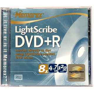 Memorex 4.7GB/16X DVD-R (5-pack Slim Case)