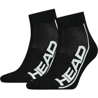 Head Performance Quarter Socks 2-Pack Black/White