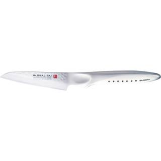 Global SAI-S03R Schälmesser 9 cm - Cromova 18 Sanso Stahl - Silber