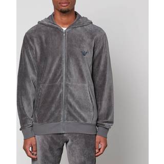 Armani Hooded Sweater - Grey - Large