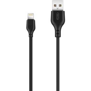 Xo NB103 USB - Lightning-kabel (2,1A) 1 m, sort