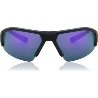 Nike Unisex NIKE SKYLON ACE 22 M DV2151 451 Solbriller Plast Blå uigennemsigtig Violet Firkantet Spejlet