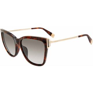 Furla Kvinde SFU462 09TB Solbriller Acetat Havana Brun Firkantet Normal