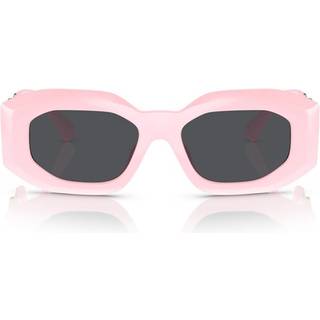 Versace Mand VE4425U 544087 Solbriller Injiceret Rosa Grå Geometrisk Normal