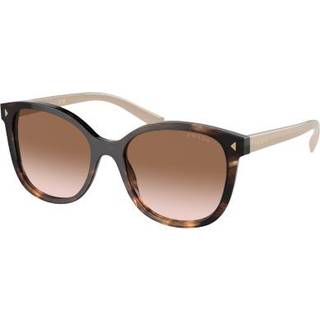 Prada PR 22ZSF Asian Fit 07R0A6 55 Solbriller Kvinder Tortoiseshell - Caramel Tortoise - 55mm