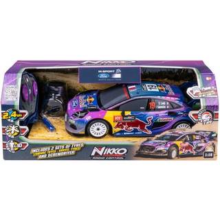 Nikko RC M-Sport Ford Puma Bil med Ekstra Dæk 28 cm Loeb