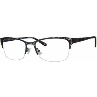 Liz Claiborne L 645 ETJ 51 Briller Kvinder Black - Black On Teal Blue - 51mm