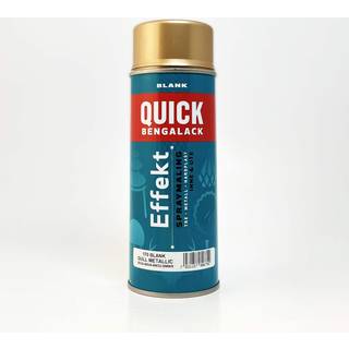 Quick Bengalack Effektspray - Guld, Sølv, Kobber - 400 ML - Spraymaling