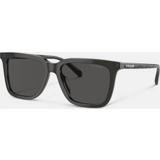 Coach HC8385U CL910 579387 54 Solbriller Mænd Grå - Transparent Dark Grey - 54mm