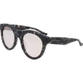 Donna Karan DO504S 017 52 Solbriller Mænd Hvid - Black White - 52mm