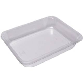 A-PET Bakke Standard serie 1-rums hovedret 890ml 22,70x17,80x3cm klar