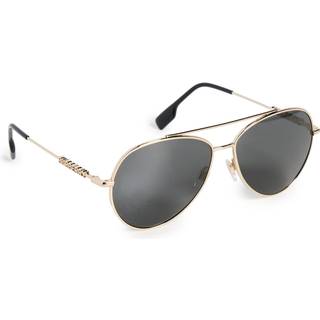 Burberry BE3147 Polarized 110981 58 Solbriller Kvinder Guld - Light Gold - 58mm