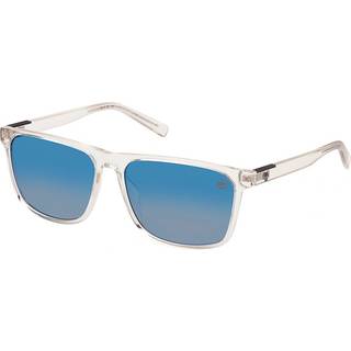 Timberland Mand TB9312 26D Solbriller Injiceret Transparent Røg Firkantet Polariseret Spejl