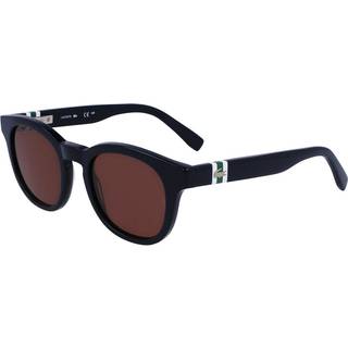 Lacoste Mand L6006S 400 Solbriller Acetat Blå Brun Rund Normal Normal