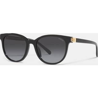 Coach HC8350U CD478 50028G 54 Solbriller Kvinder Black - Black - 54mm