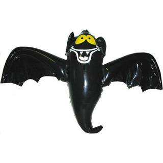 Schwarze Aufblasbare Fledermaus 130cm