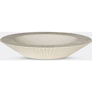 Fredericia Furniture Decorative Objects - 'Locus Bowl' in Beige Travertine