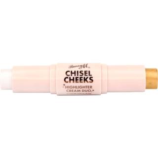 Barry M Chisel Cheeks Lysnende stick Dobbelt Skygge Silver/Gold 6,3 g - 6,3 g