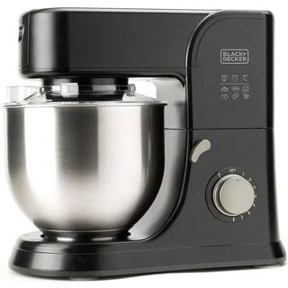 Black & Decker Køkkenmaskine Stand Mixer 1000W Black