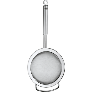 Rösle Küchensieb 12 cm feinmaschig mit Rundgriff - Edelstahl - Silber