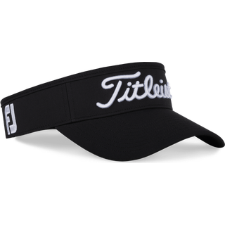 Titleist Tour Performance Visor - Black/White - Str. Justerbar