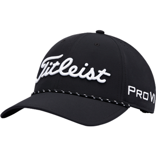 Titleist Tour Breezer Kasket - Black/White - Str. Justerbar