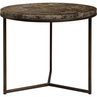 Artwood, Cedes Sofabord Brun Marmor Ø60 cm Artwood