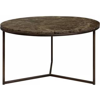 Artwood, Cedes Sofabord Brun Marmor Ø80 cm Artwood