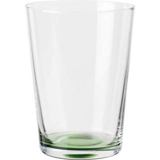 Broste Copenhagen Hue drikkeglas 30 cl Clear-olive green