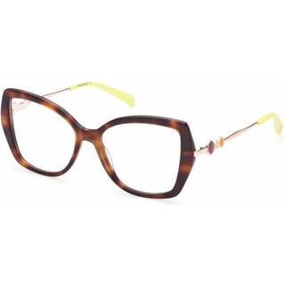 Emilio Pucci Kvinde EP5191 052 Optiske stel Acetat Havana Sommerfugl Normal