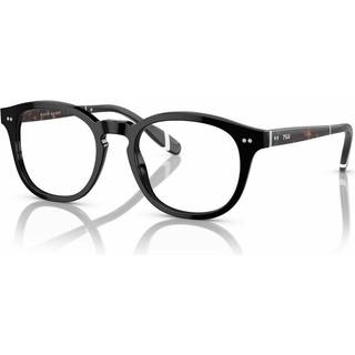 Polo Ralph Lauren Mand PH2267 5001 Optiske stel Acetat Sort Transparent Firkantet Normal