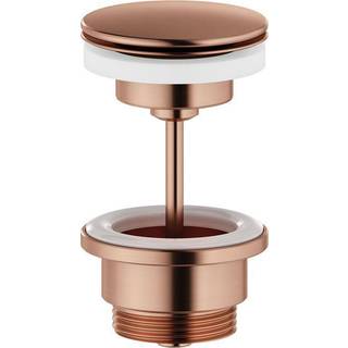 Damixa bundventil ø63mm 1 1/4" "altid åben" børstet kobber pvd