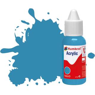 HUMBROL ACRYLIC DROPPER BOTTLE 14ML N0 48 Mediterranean Blue Gloss