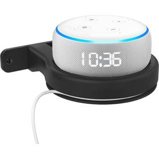 Vægbeslag til Amazon Echo Dot 3/4 - Sort