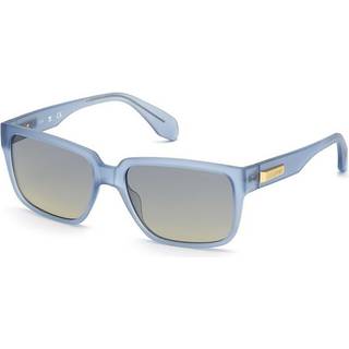 Adidas Originals OR0013 91B 55 Solbriller Mænd Blue - Matte Light Blue - 55mm