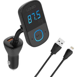LDNIO Bluetooth C705Q 2USB - USB-C Transmitter FM + Lynkabel