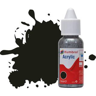 HUMBROL ACRYLIC DROPPER BOTTLE 14ML No 163 Dark Green - Satin