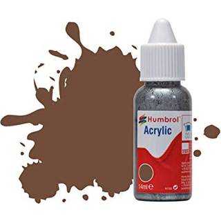 HUMBROL ACRYLIC DROPPER BOTTLE 14ML No 98 Chocolate Matt