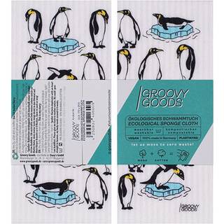 Karklud u. plastik pingvin - 1 styk