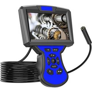 Vandtæt 8mm Endoskop Kamera med 6 LED Lys M50 - 15m - Blå