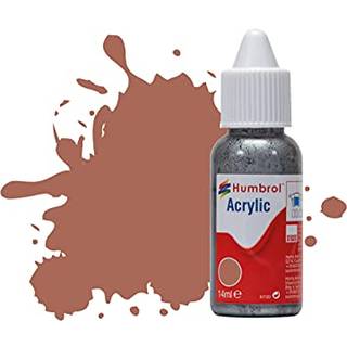 HUMBROL ACRYLIC DROPPER BOTTLE 14ML No 113 Rust - Matt