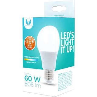 Forever LED-lampe E27 A60 10W 230V 4500K 806lm