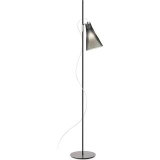 Kartell K-lux Gulvlampe / Røg - Gulvlamper Pulverlakeret Stål Sort - 09425NF