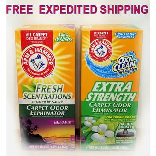 Arm & Hammer Island Mist Carpet Powder, 16.3 oz – Giv tæpperne en frisk duft og neutraliser lugte