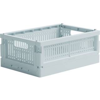 Foldekasse mini (15 farver) - Grå - 17cm x 24cm x 9,5cm - Sigrid
