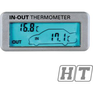 Termometer Digital - Termo-Blue 12V/24V - Inde/ude temperatur - Hurtig levering