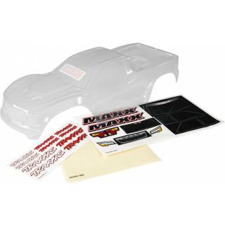 Traxxas - TRX8911 - Karosseri til Maxx®Verson1 i klar lexan - Inkl. klistermærker