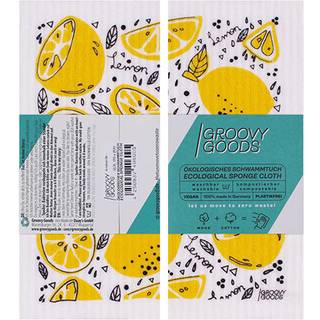 Karklud u. plastik m. citroner - 1 styk