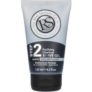 The Real Shaving Co Purifying Charcoal Shave Gel Step 2 125 ml
