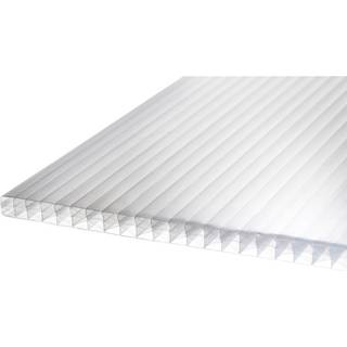 RIAS 5-lags RODENA X-struktur termoplade, klar - 16 x 980 x 7000 mm